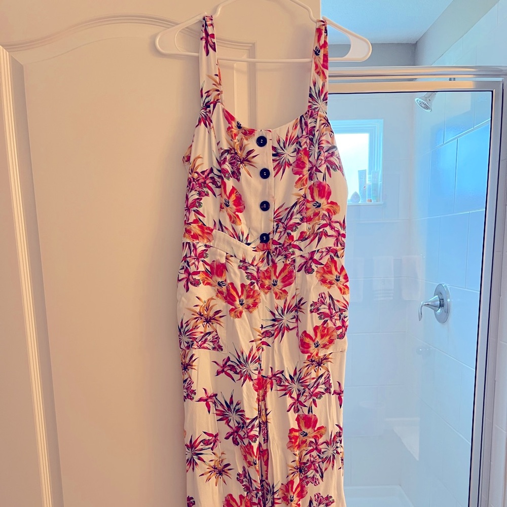 Adelyn Rae floral jumpsuit- size Medium- from Nordstrom